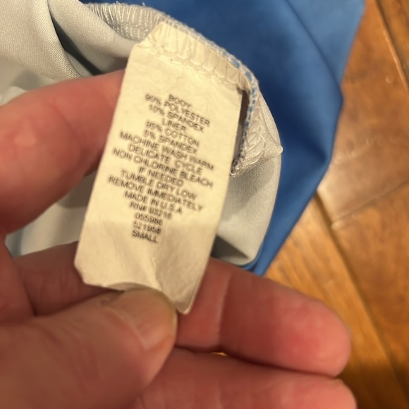 FREE Ombré Blue Women's Tank Top - Picture 5 of 5